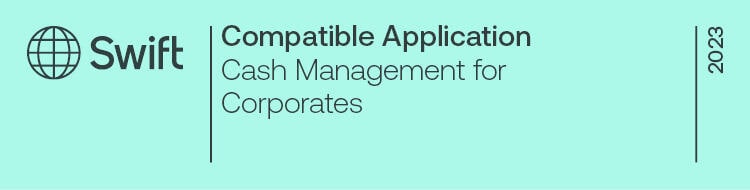 Compatible application cash management for corporates