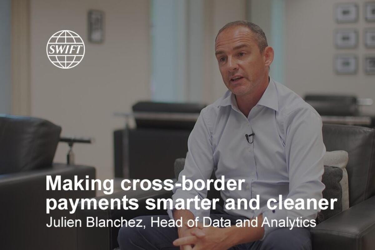 Julien Blanchez, Head of Data and Analytics, Swift