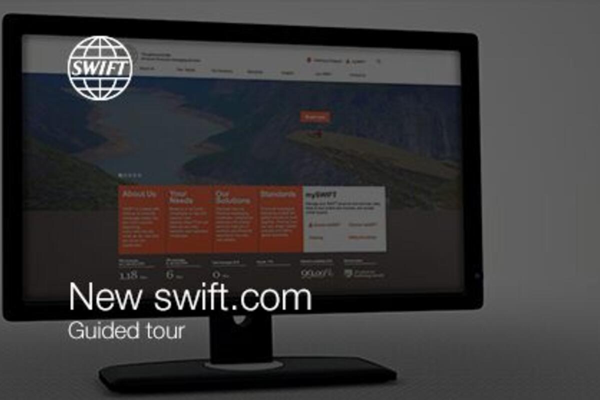 New swift.com - Guided tour