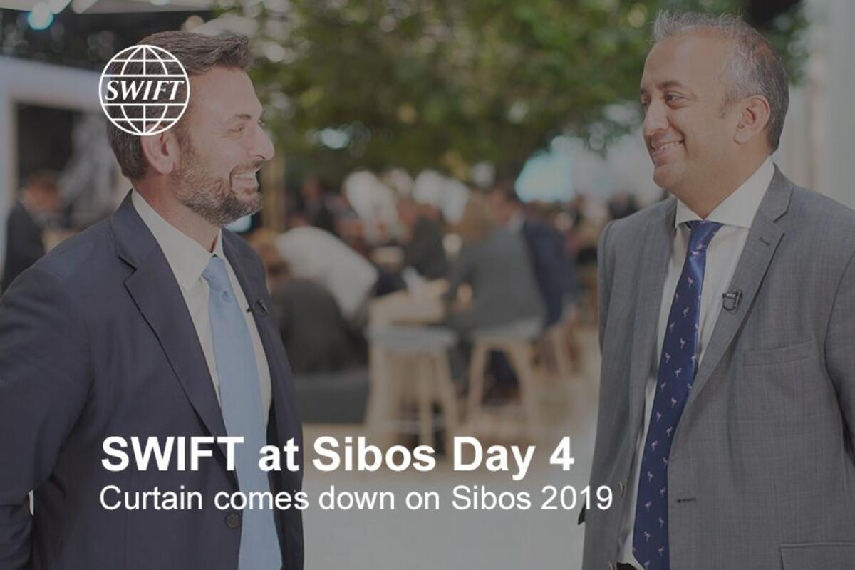 Swift at Sibos 2019 - Day 4