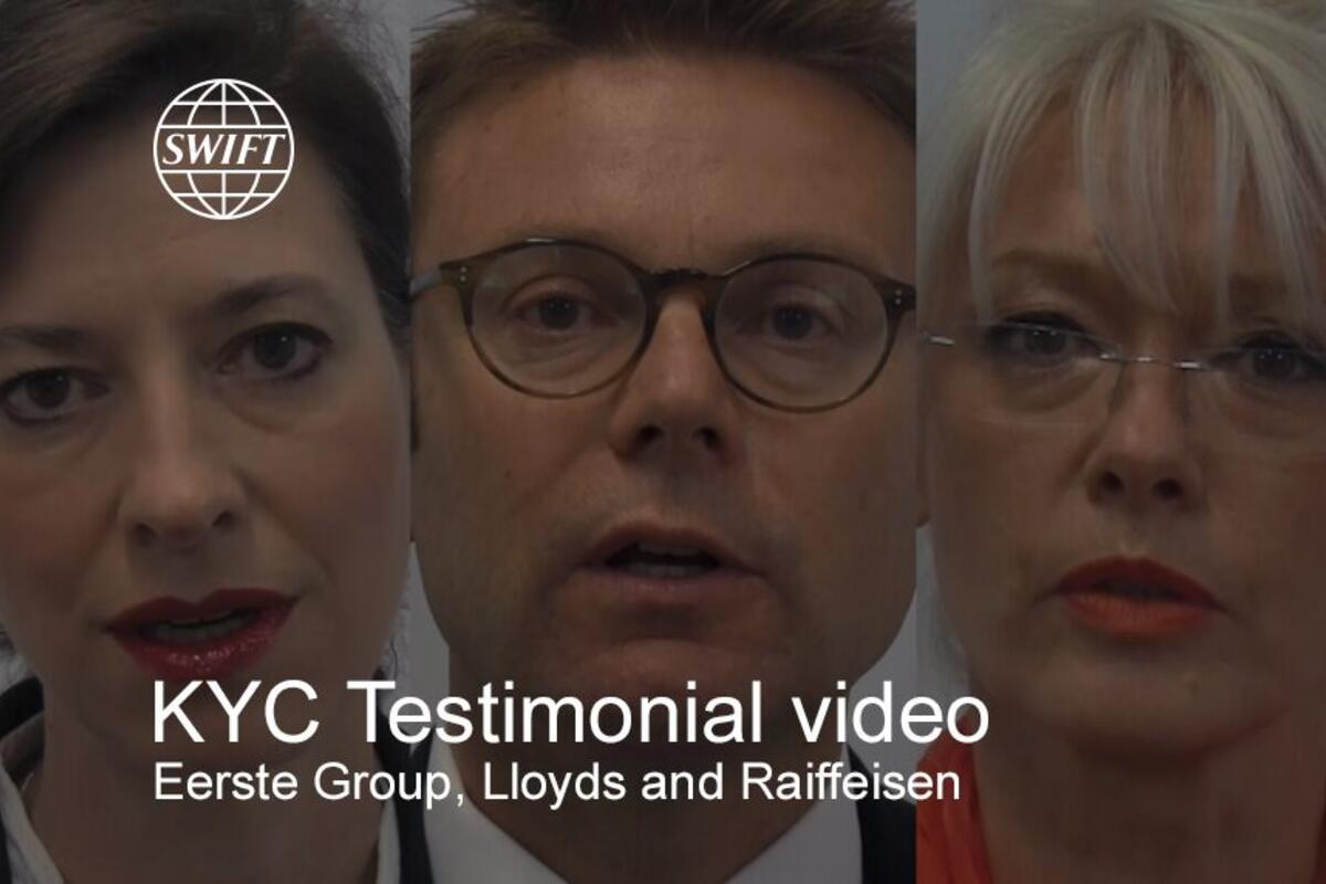KYC Testimonial Video – Erste Group, Lloyds and Raiffeisen 