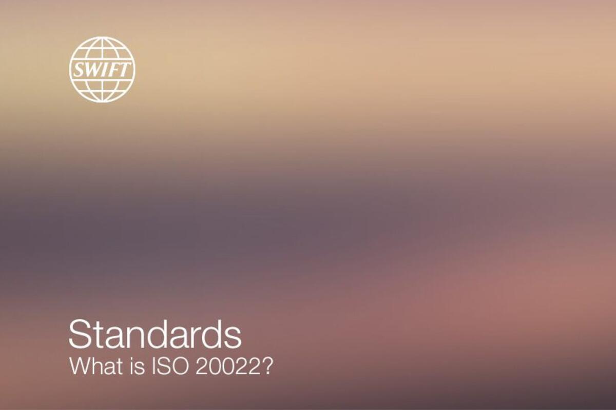 Iso 20022 Iso20022