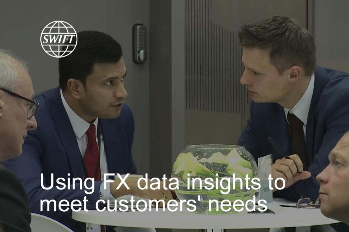 Using FX data insights to meet customers' needs