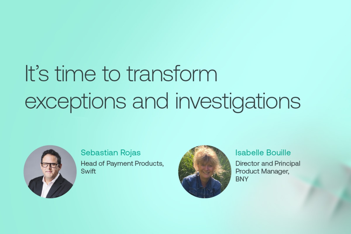 It's time to transform exceptions and investigations