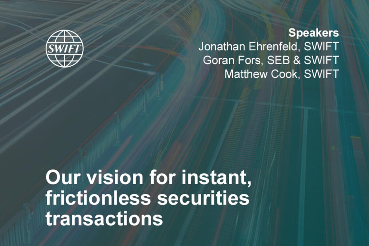 Smarter Securities EMEA: Our vision for instant, frictionless securities transactions