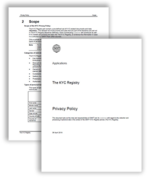 KYC Registry Privacy Policy