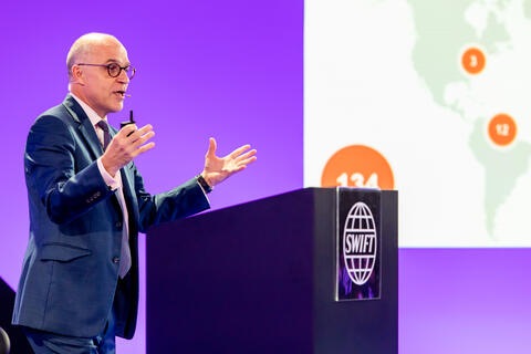Alain Raes, Chief Executive, APAC & EMEA, SWIFT