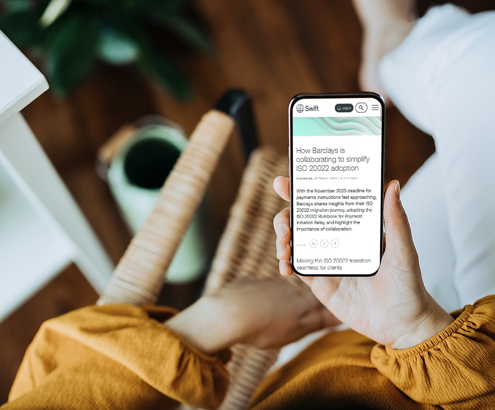 Barclays has made the leap to ISO 20022