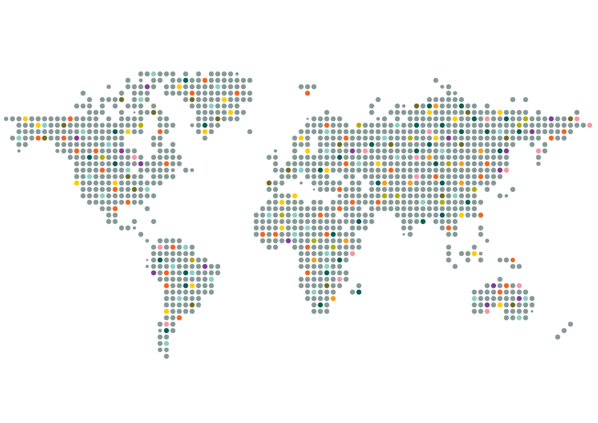 Dotted map Dotted map