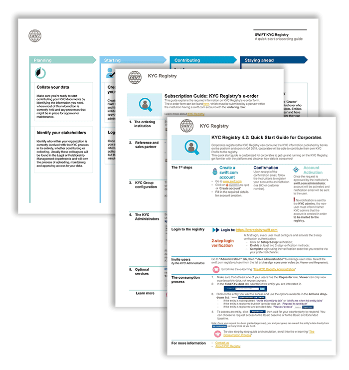 Get started with KYC Registry Get started with KYC Registry