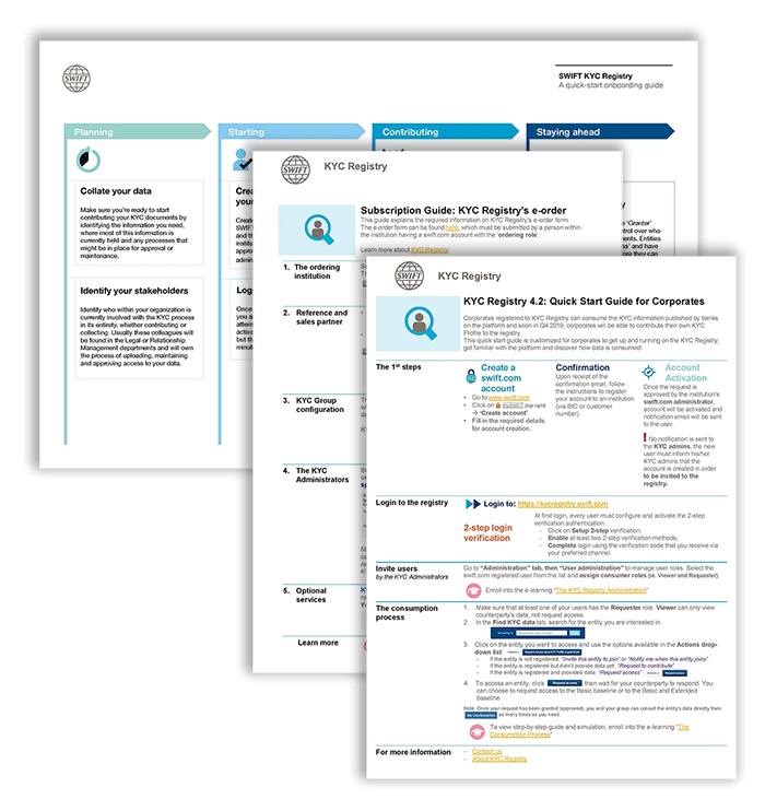 Get started with KYC Registry