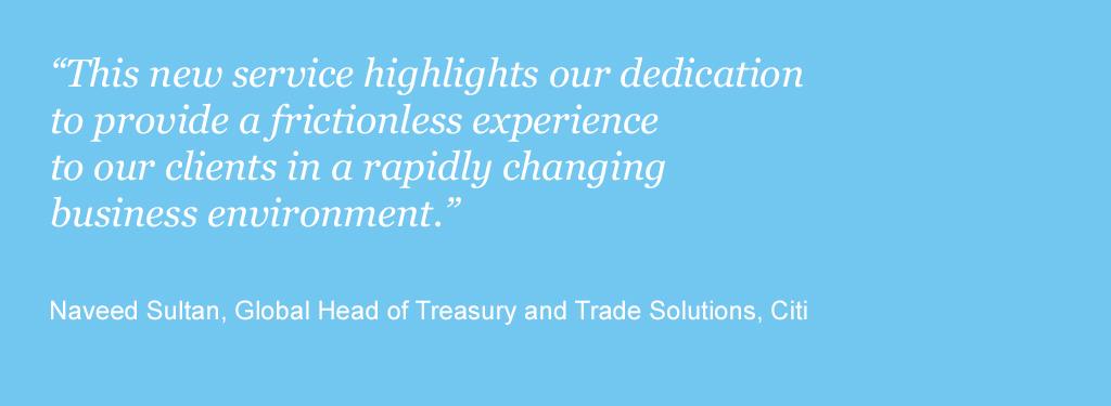 Citi leverages SWIFT gpi