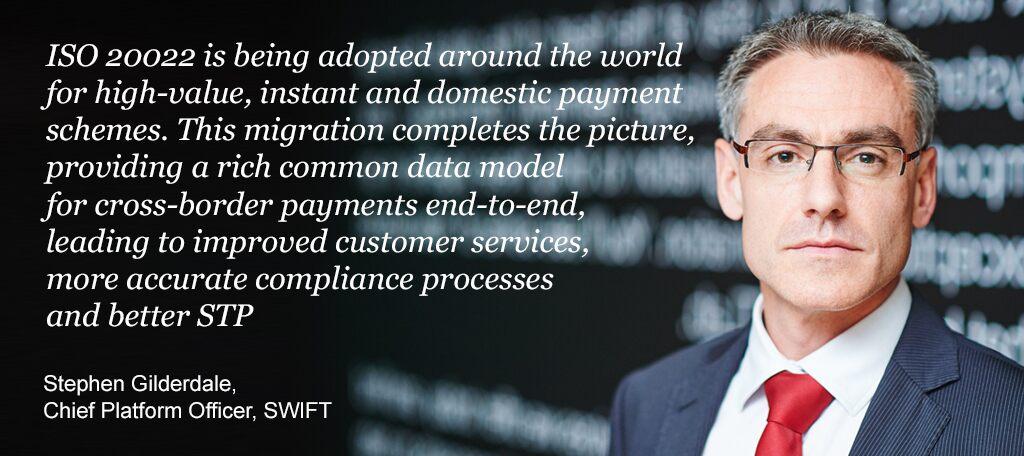 Stephen Gilderdale, Chief Platform Officer, SWIFT