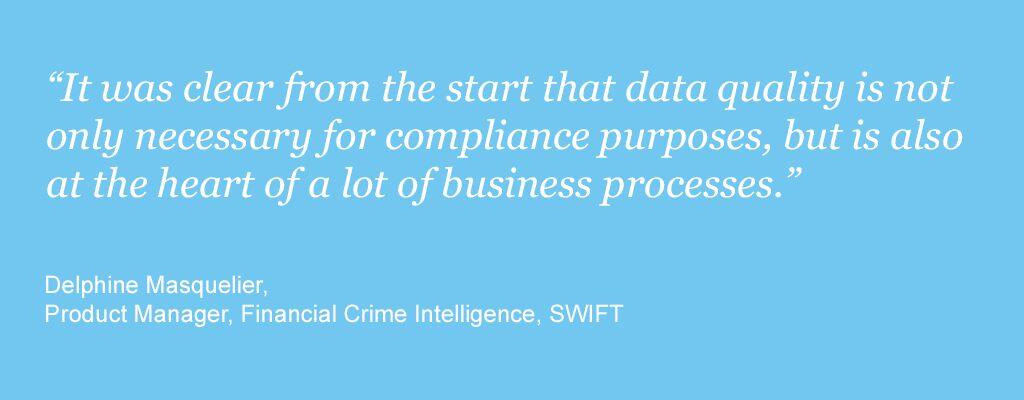 SWIFT Payments Data Quality