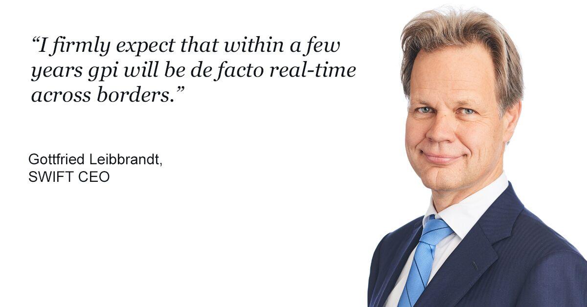 Gottfried Leibbrandt, CEO SWIFT