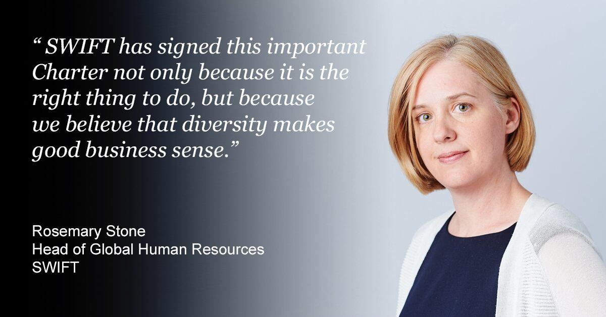 Rosemary Stone, Head of Global Human Resources, SWIFT