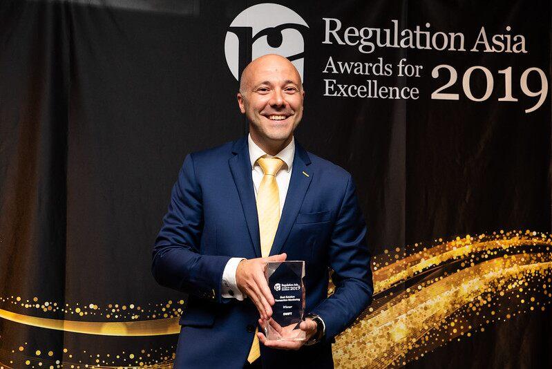 Regulation Asia Awards for Excellence 2019 at a ceremony in Singapore